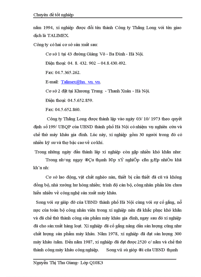 image for page Hoàn thiện công tác kế toán nguyên vật liệu tại Công ty Thăng Long TALIMEX 1