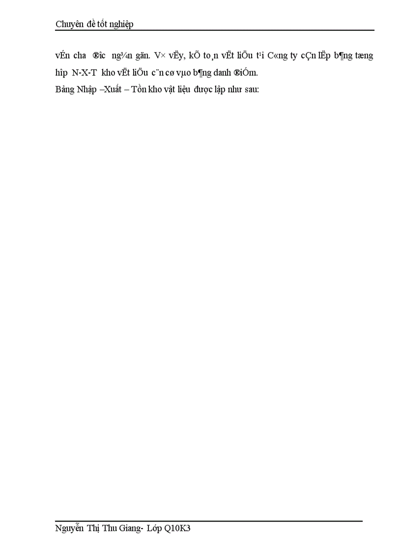 image for page Hoàn thiện công tác kế toán nguyên vật liệu tại Công ty Thăng Long TALIMEX 1