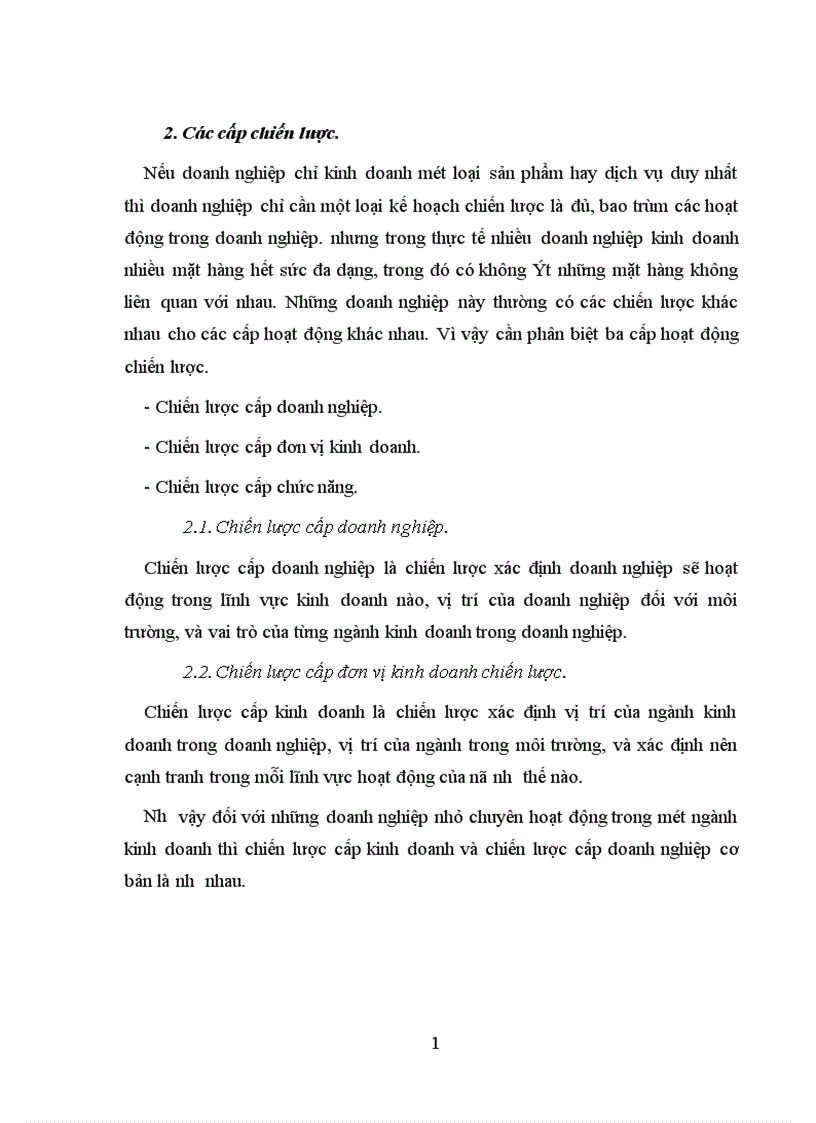 image for page Hoàn thiện chiến lược kinh doanh của công ty cơ giới và xây lắp số 12