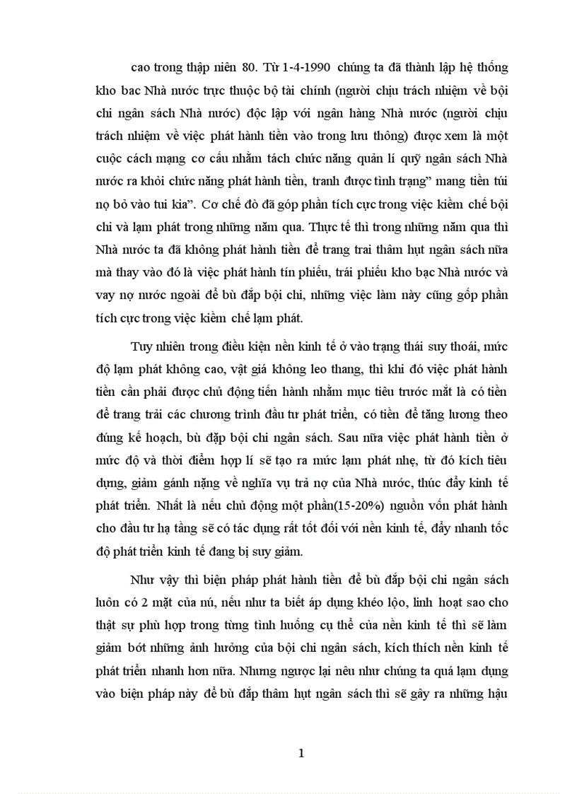 image for page Bội chi ngân sách Nhà nước ở Việt Nam hiện nay thực trạng và giải pháp 1