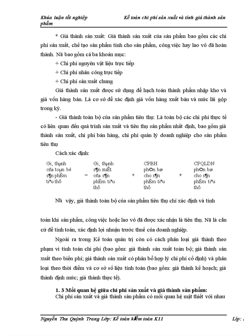 image for page Kế toán chi phí sản xuất và tính giá thành sản phẩm tại Công ty cổ phần Quan hệ quốc tế đầu tư sản xuất 1