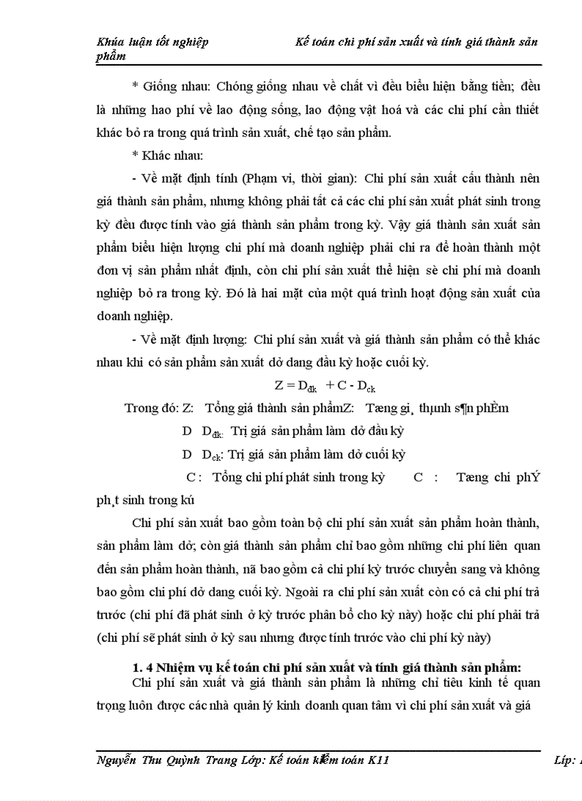 image for page Kế toán chi phí sản xuất và tính giá thành sản phẩm tại Công ty cổ phần Quan hệ quốc tế đầu tư sản xuất 1