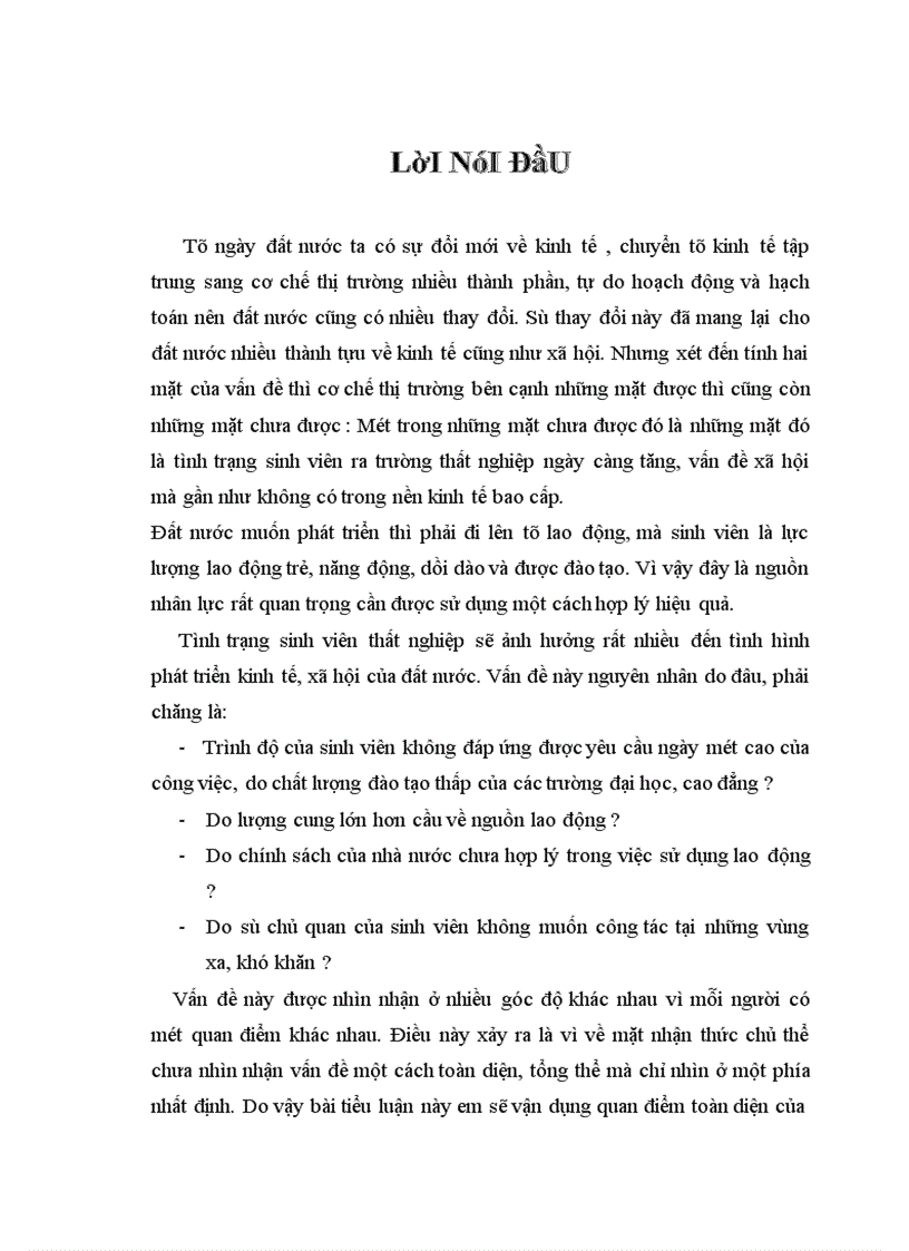 image for page Vận dụng quan điểm toàn diện của triết học Mác Lê Nin giải thích nguyên nhân và giải pháp