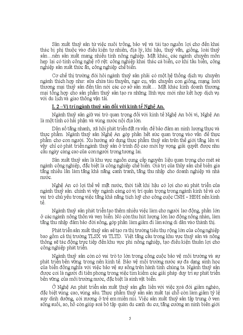 image for page Thực trạng huy động và sử dụng vốn đầu tư của ngành nuôi trồng thủy sản Nghệ An