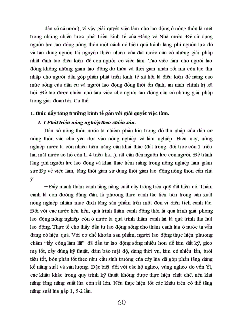 image for page Một số giải pháp tạo việc làm cho người lao động ở nông thôn Việt Nam hiện nay