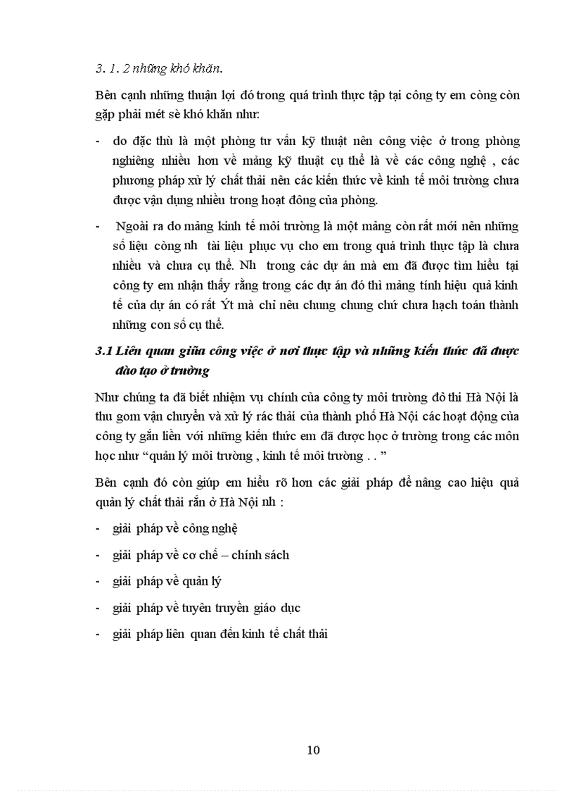 image for page Báo cáo thực tập tại Công ty môi trường đô thị Hà Nội