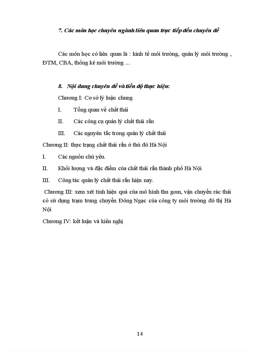 image for page Báo cáo thực tập tại Công ty môi trường đô thị Hà Nội