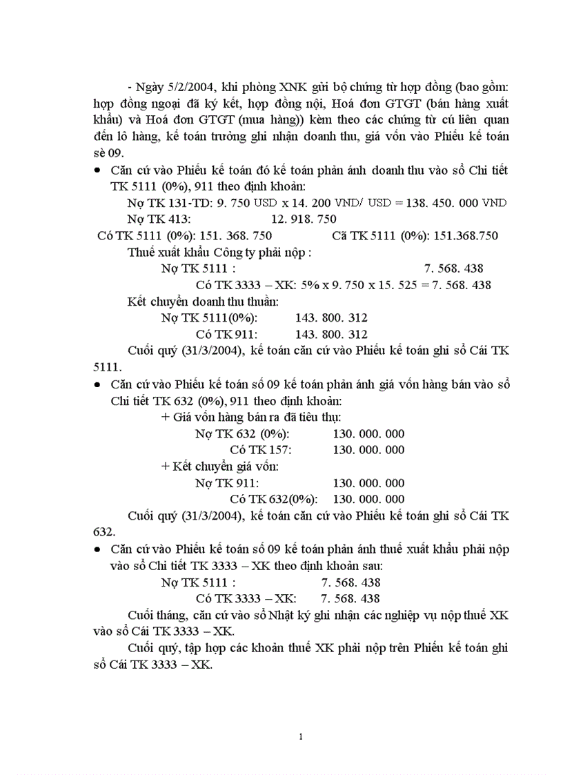 image for page Thực trạng và giải pháp hoàn thiện hạch toán lưu chuyển hàng hoá xuất khẩu và xác định kết quả tiêu thụ hàng xuất khẩu tại Công ty XNK Thiết bị toàn bộ và kỹ thuật 1