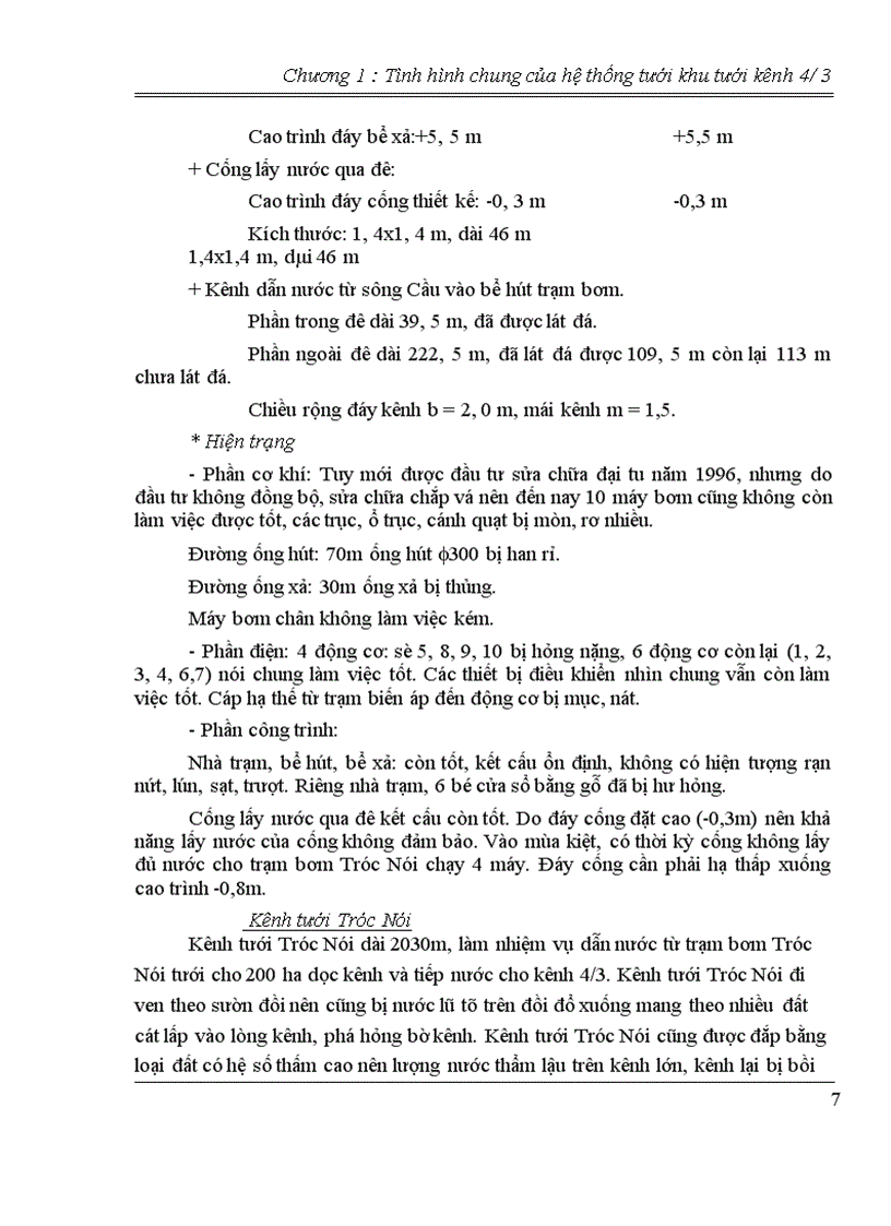 image for page Thiết kế sơ bộ trạm bơm tưới Việt Hoà Tỉnh Bắc Giang