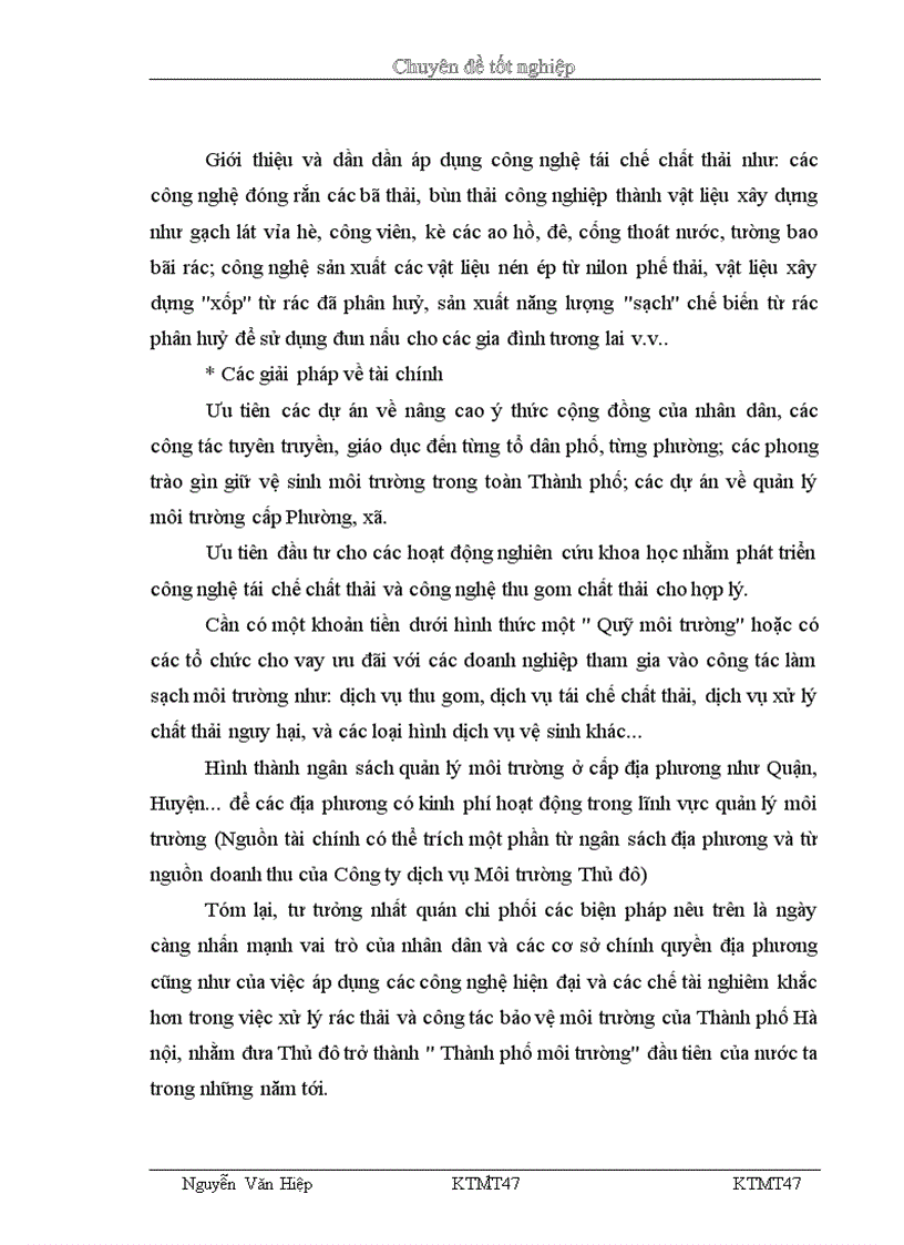 image for page Đánh giá hiệu quả kinh tế của nhà máy xử lý nước rỉ rác thuộc khu liên hợp xử lý rác thải Nam Sơn