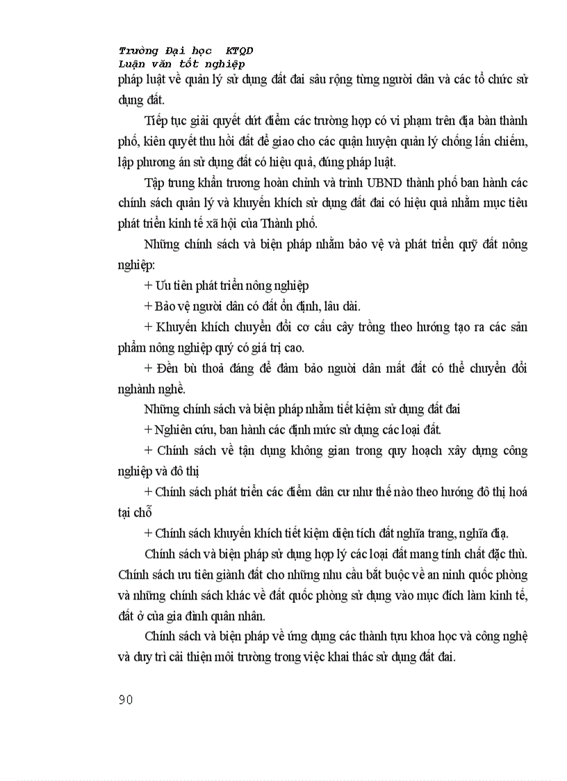 image for page Đánh giá tình hình sử dụng đất đai trên địa bàn Thành phố Hà Nội