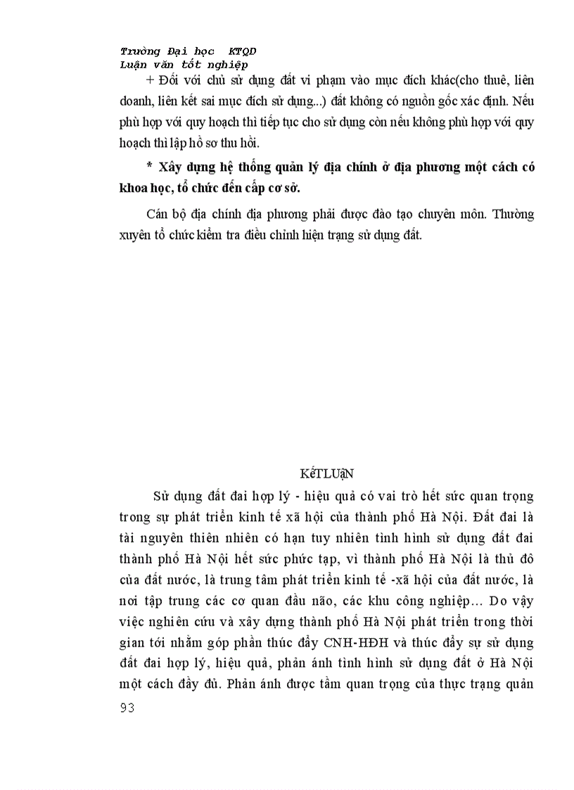 image for page Đánh giá tình hình sử dụng đất đai trên địa bàn Thành phố Hà Nội