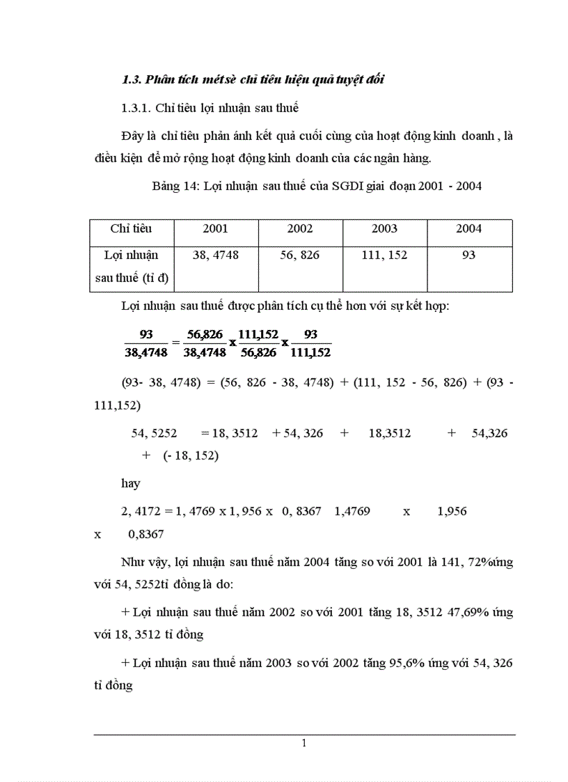 image for page Vận dụng một số phương pháp thống kê phân tích hiệu quả hoạt động của Ngân hàng đầu tư và phát triển Việt Nam 1