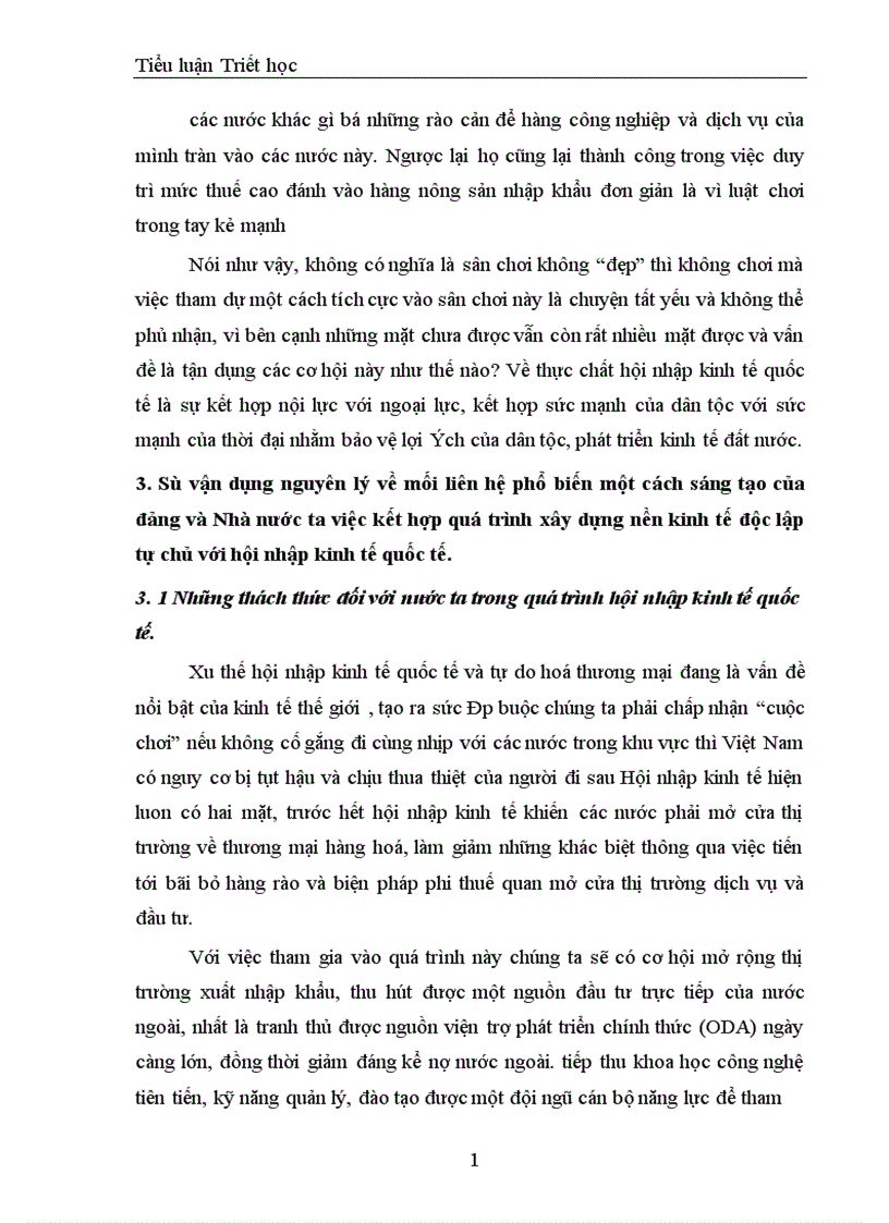 image for page Mối quan hệ giữa xây dựng nền kinh tế độc lập tự chủ với hội nhập kinh tế quốc tế