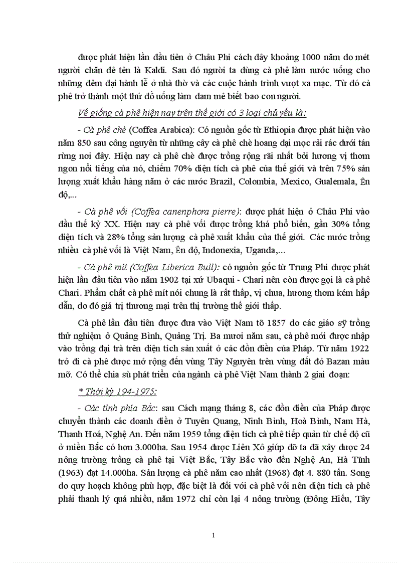 image for page Phương hướng và giải pháp nhằm đẩy mạnh xuất khẩu cà phê Việt Nam giai đoạn 2002 2010 1