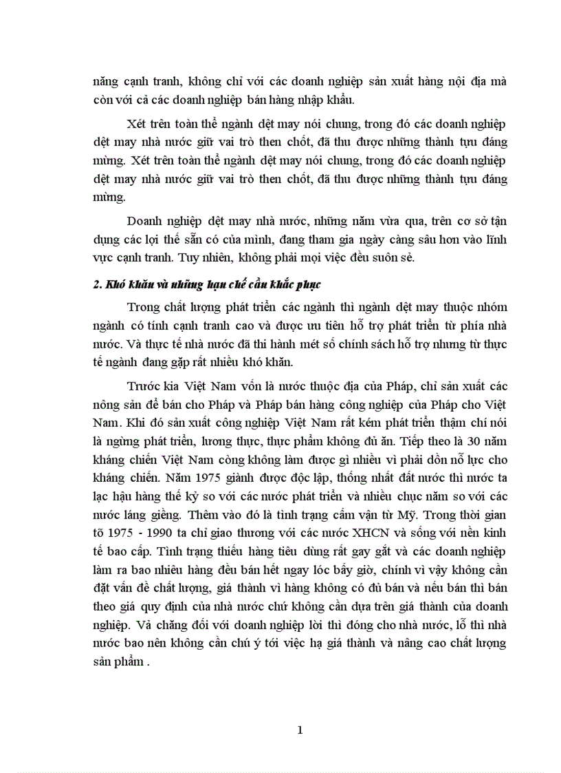 image for page Biện pháp nâng cao khả năng cạnh tranh của ngành dệt may