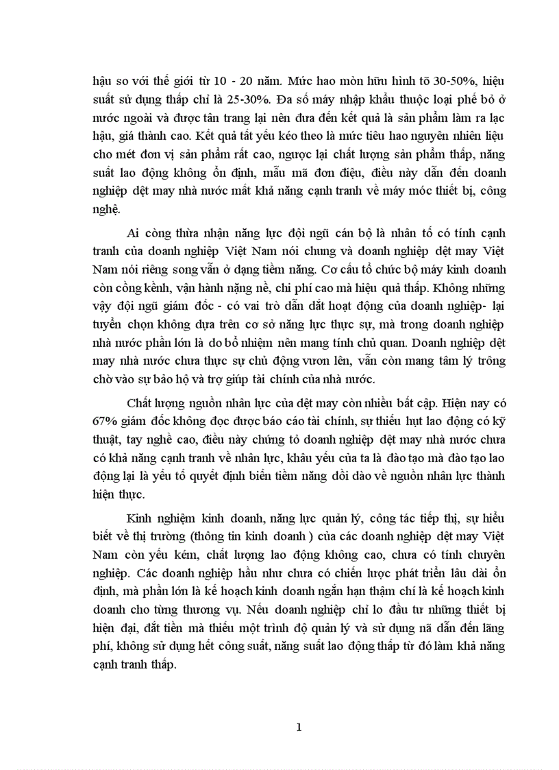 image for page Biện pháp nâng cao khả năng cạnh tranh của ngành dệt may