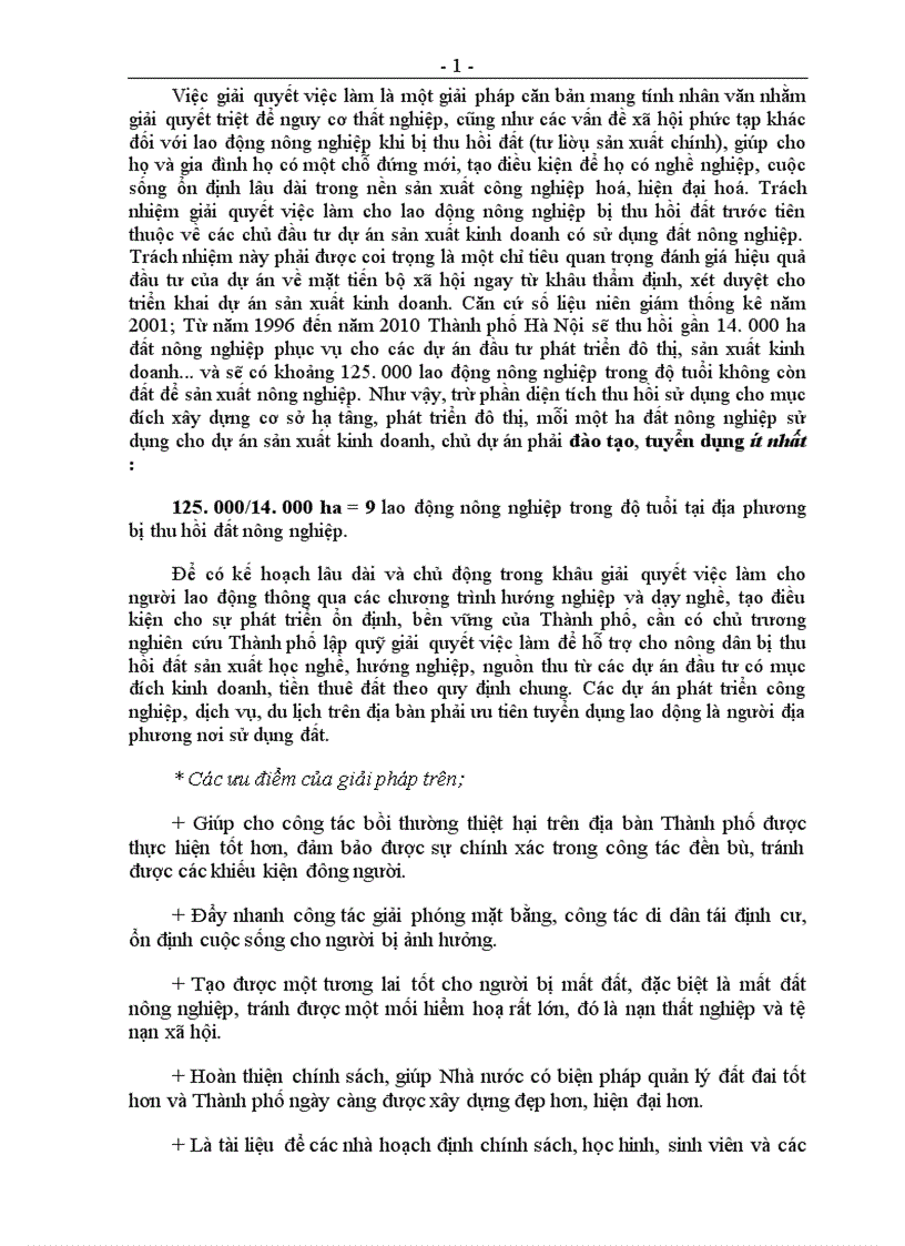 image for page Hoàn thiện chính sách bồi thường thiệt hại khi Nhà nước thu hồi đất trên địa bàn Thành phố Hà Nội