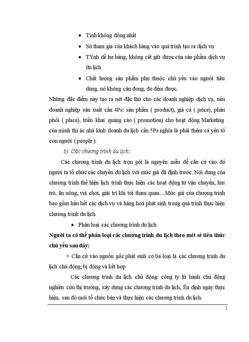 image for page Thực trạng và một số giải pháp nhằm hoàn thiện chính sách sản phẩm tại công ty du lịch và thương mại Thủ Đô