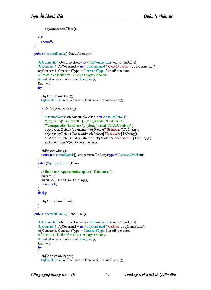 image for page Cấu trúc chương trình được áp dụng mô hình mvc