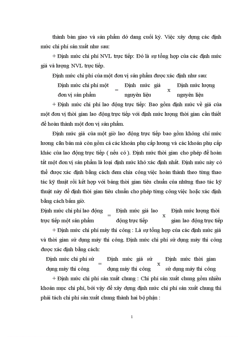 image for page Hoàn thiện công tác hạch toán chi phí sản xuất và tính giá thành sản phẩm xây lắp tại Công ty Xây dựng và Phát triển nông thôn 1