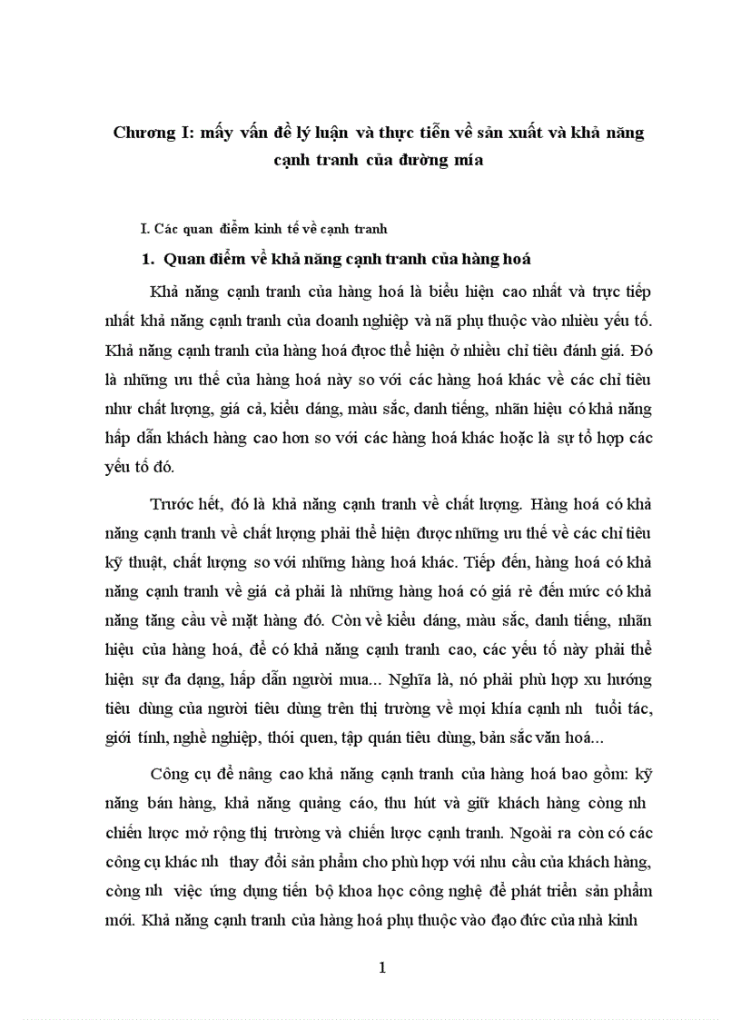 image for page Thực trạng sản xuất và khả năng cạnh tranh của sản xuất đường mía ở Việt Nam