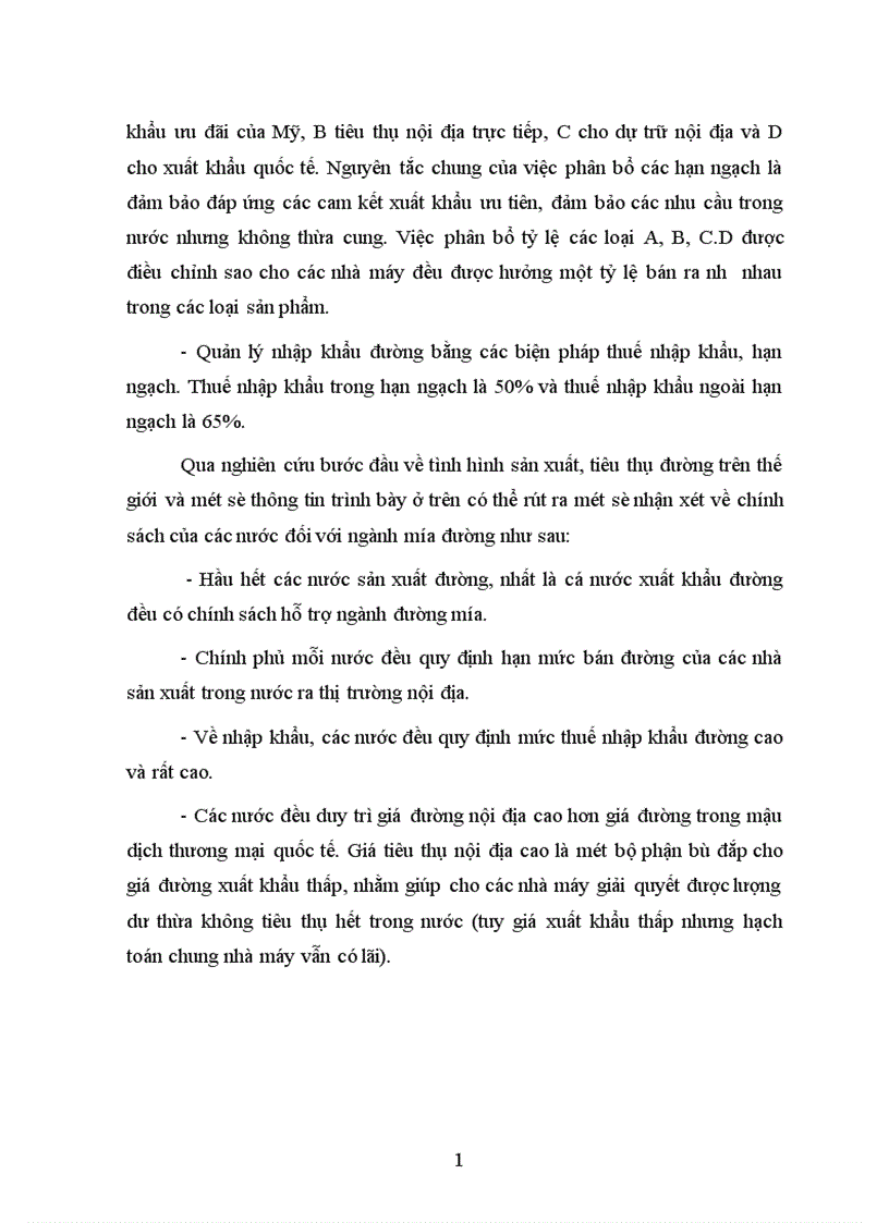 image for page Thực trạng sản xuất và khả năng cạnh tranh của sản xuất đường mía ở Việt Nam