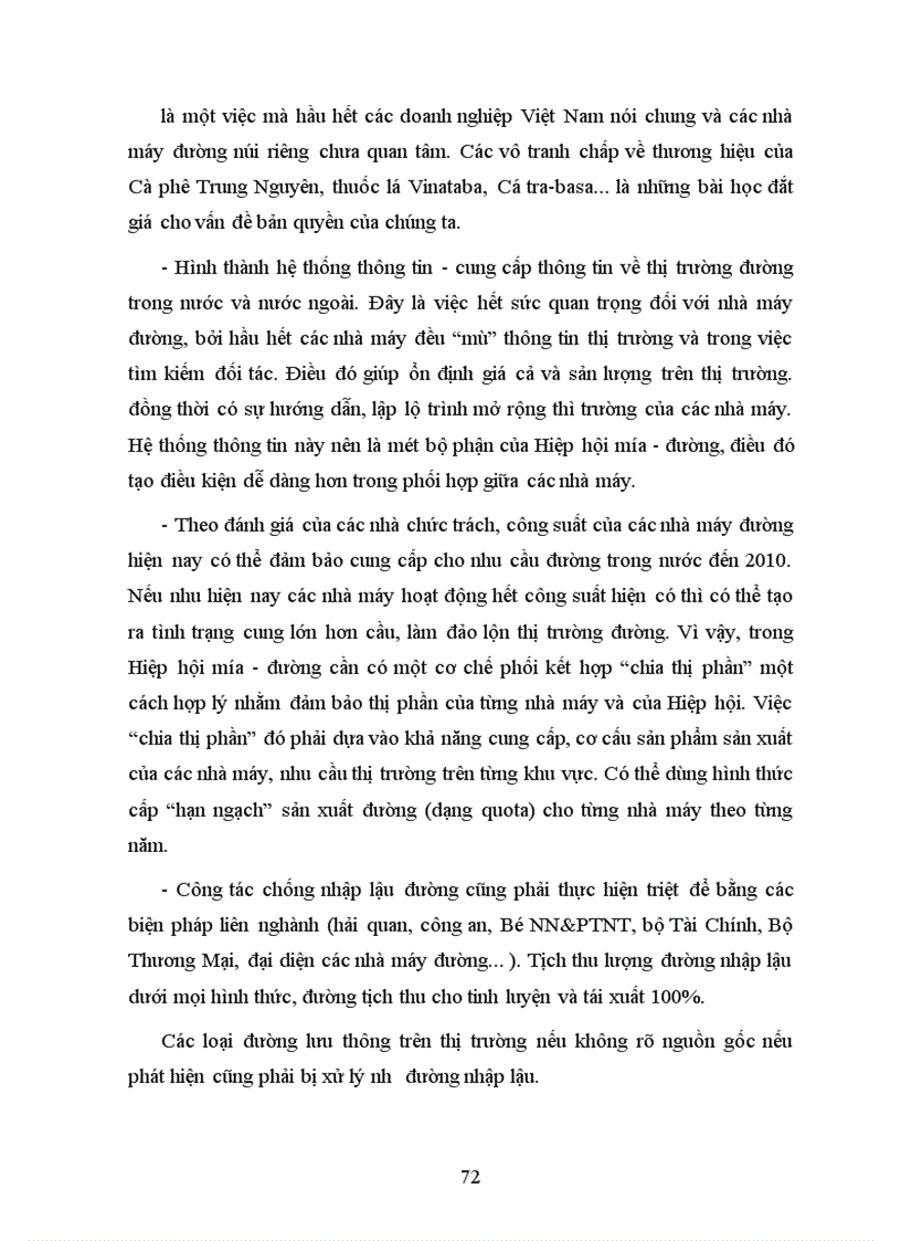 image for page Thực trạng sản xuất và khả năng cạnh tranh của sản xuất đường mía ở Việt Nam