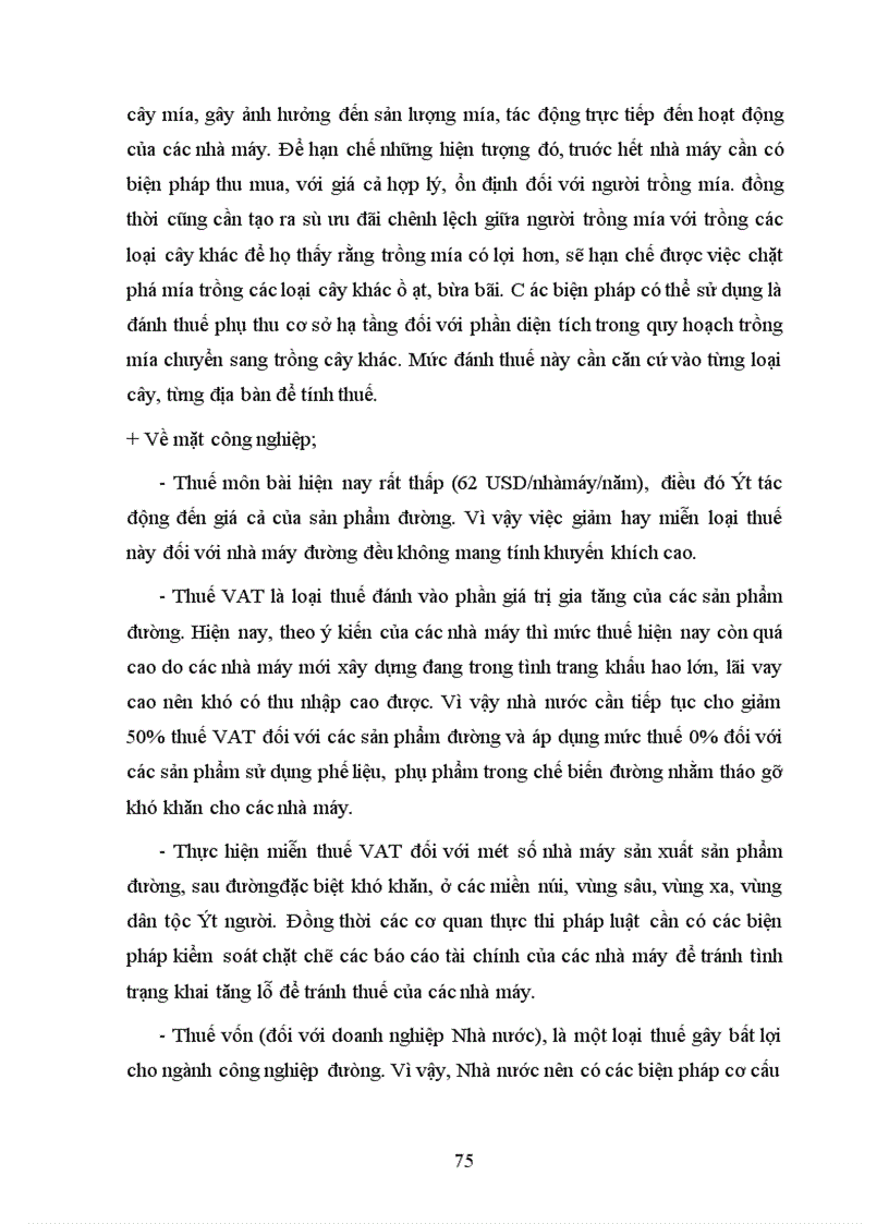 image for page Thực trạng sản xuất và khả năng cạnh tranh của sản xuất đường mía ở Việt Nam