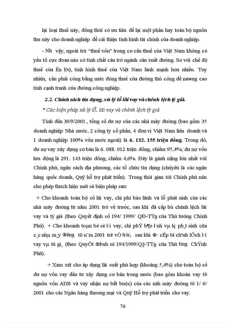 image for page Thực trạng sản xuất và khả năng cạnh tranh của sản xuất đường mía ở Việt Nam