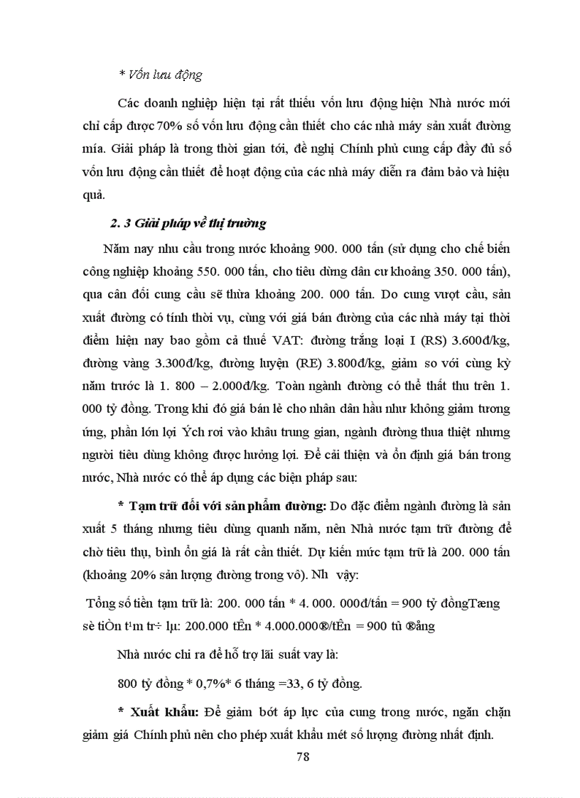 image for page Thực trạng sản xuất và khả năng cạnh tranh của sản xuất đường mía ở Việt Nam