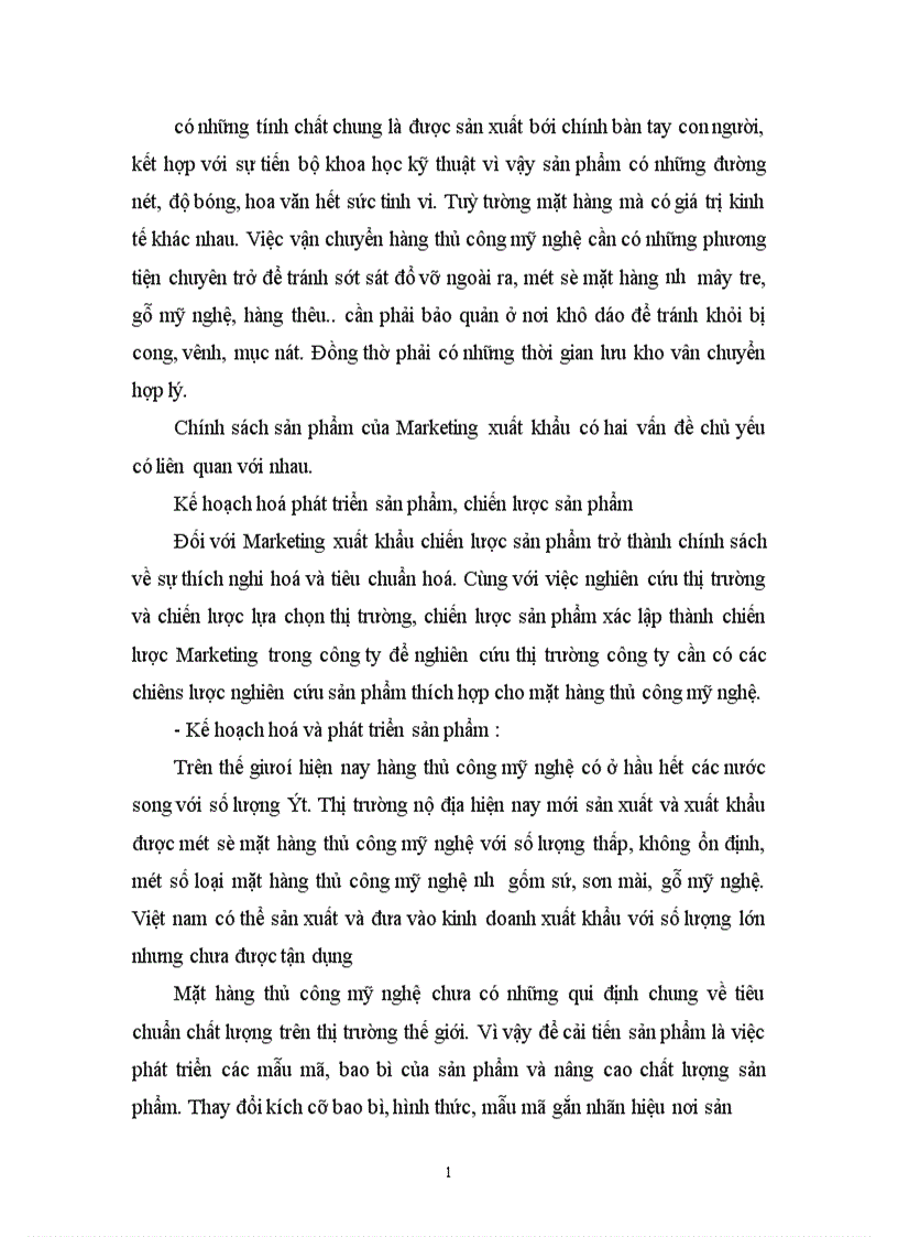 image for page Phát triển hoạt động Marketing trong kinh doanh xuất khẩu mặt hàng thủ công mỹ nghệ ở công ty xuất nhập khẩu ARTEXPORT 1