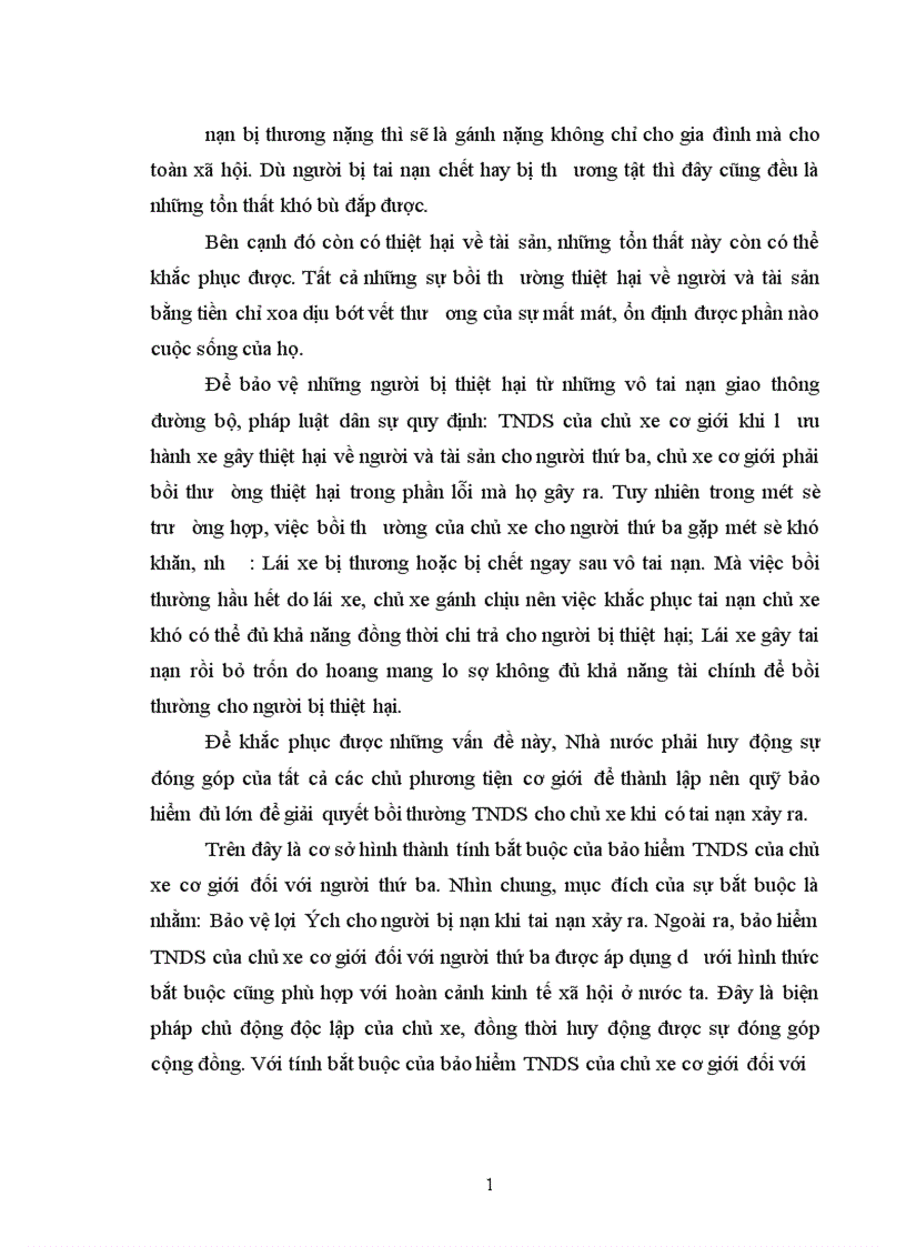 image for page Bàn về nghiệp vụ bảo hiểm TNDS của chủ xe cơ giới đối với người thứ ba tại Công ty Bảo Hiểm Thành Phố Hồ Chí Minh trong giai đoạn 1999 2001 1