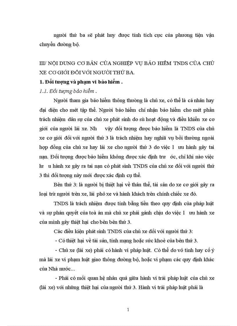 image for page Bàn về nghiệp vụ bảo hiểm TNDS của chủ xe cơ giới đối với người thứ ba tại Công ty Bảo Hiểm Thành Phố Hồ Chí Minh trong giai đoạn 1999 2001 1