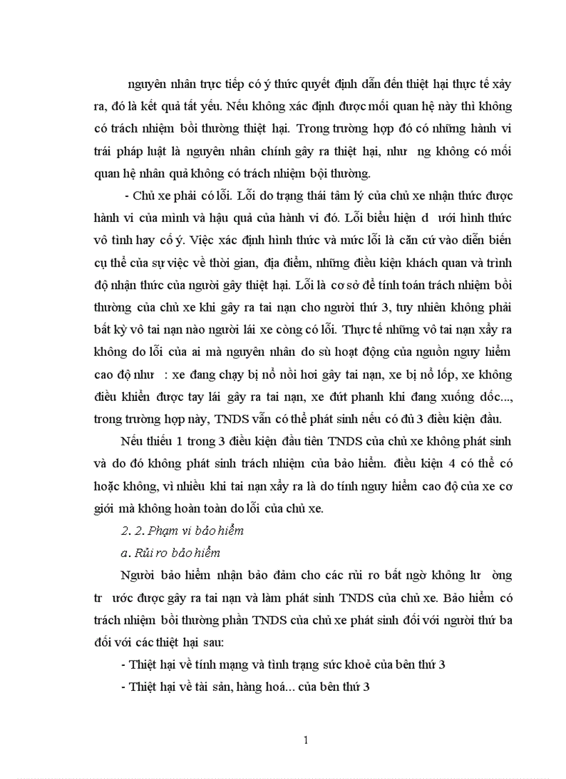 image for page Bàn về nghiệp vụ bảo hiểm TNDS của chủ xe cơ giới đối với người thứ ba tại Công ty Bảo Hiểm Thành Phố Hồ Chí Minh trong giai đoạn 1999 2001 1