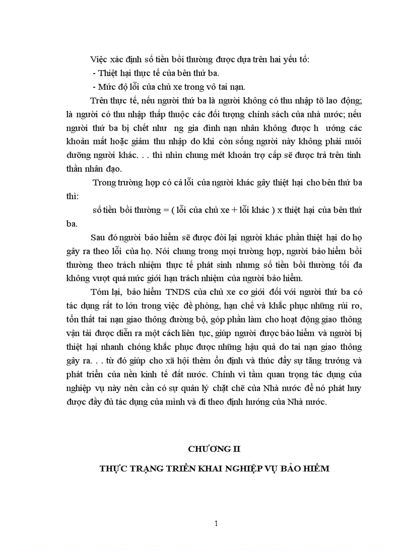 image for page Bàn về nghiệp vụ bảo hiểm TNDS của chủ xe cơ giới đối với người thứ ba tại Công ty Bảo Hiểm Thành Phố Hồ Chí Minh trong giai đoạn 1999 2001 1