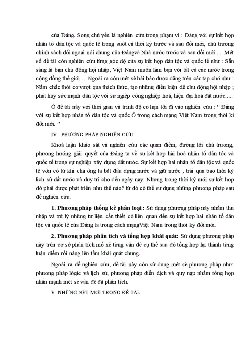 image for page Đảng với sự kết hợp nhân tố dân tộc và quốc tế trong cách mạng Việt Nam thời kỳ đổi mới
