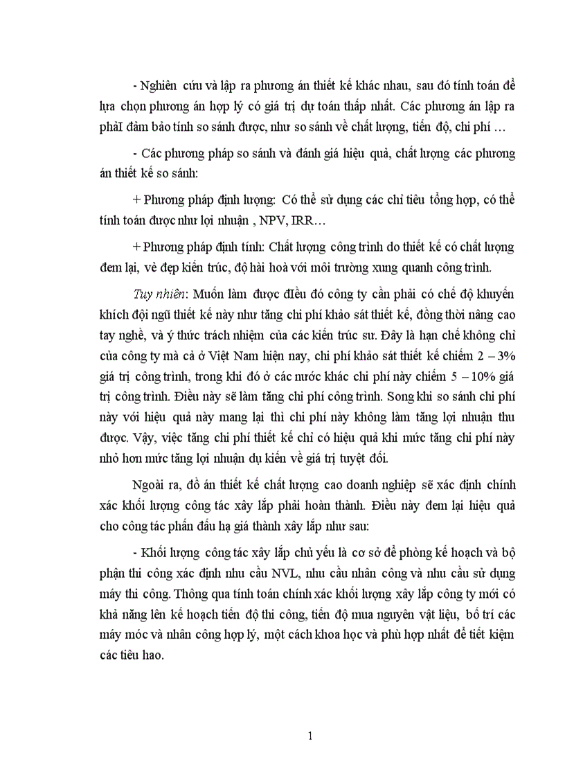 image for page Các giải pháp cơ bản góp phần hạ giá thành xây dựng công trình xây dựng ở Công ty xây dựng và phát triển nhà Hai Bà Trưng
