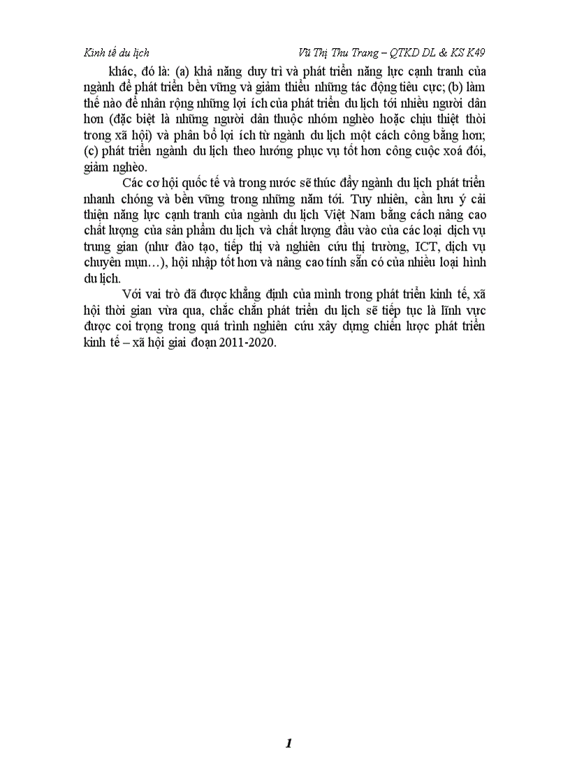 image for page tầm quan trọng của liên kết ngành vùng trong ngành kinh tế du lịch lữ hành