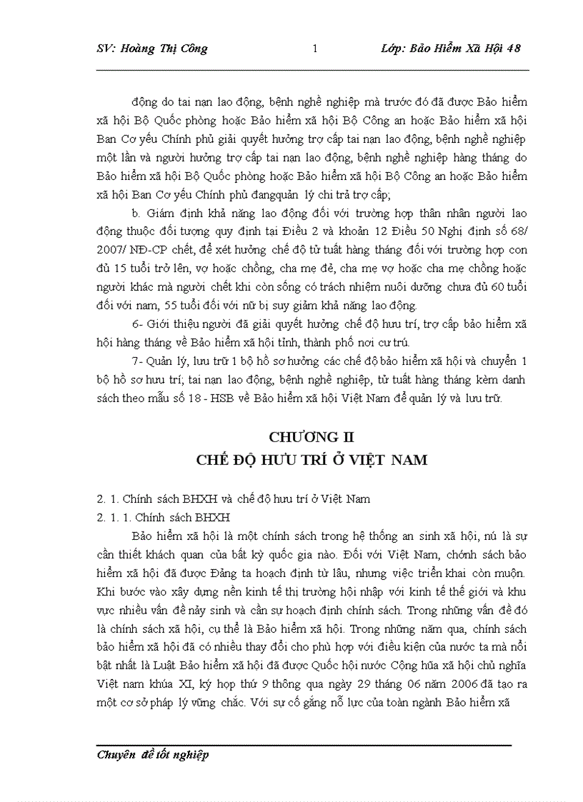 image for page Thực trạng và giải pháp hoàn thiện chế độ hưu trí trong hệ thống bhxh việt nam 1