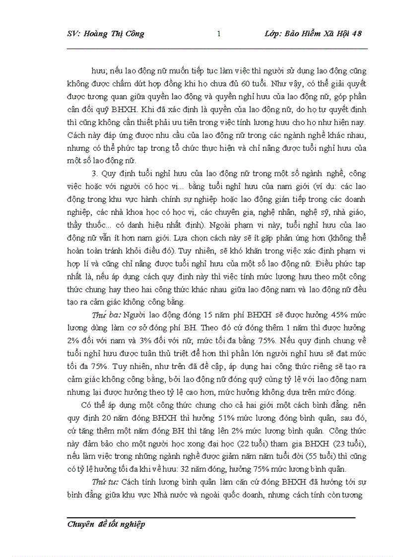 image for page Thực trạng và giải pháp hoàn thiện chế độ hưu trí trong hệ thống bhxh việt nam 1