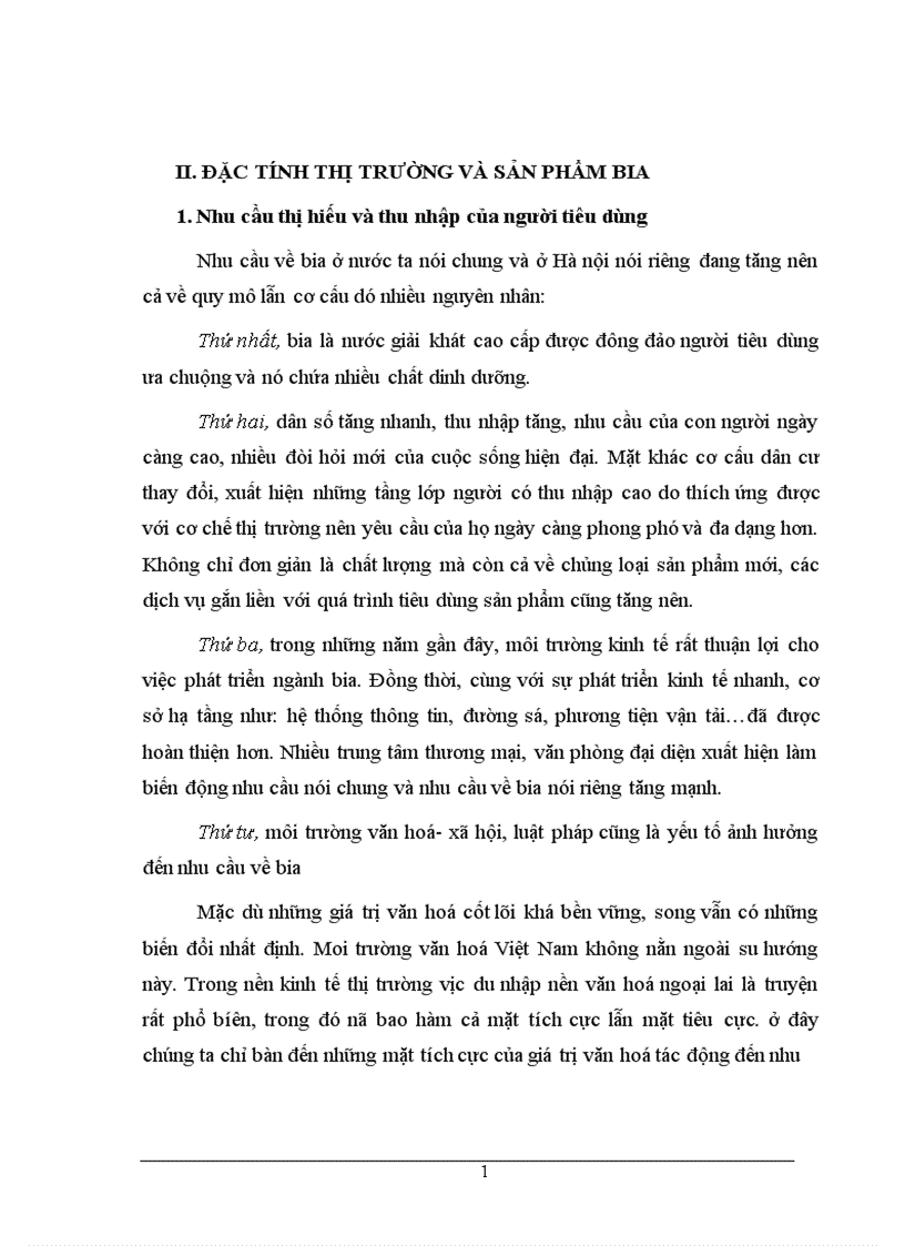 image for page Hoàn thiện hệ thống kênh phân phối nhằm duy trì và mở rộng thị trường tiêu thụ của Công ty bia Hà Nội