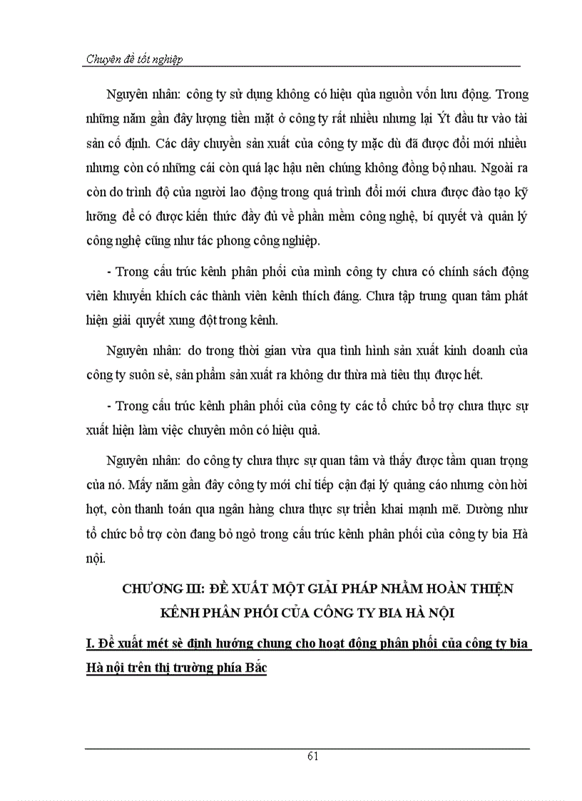 image for page Hoàn thiện hệ thống kênh phân phối nhằm duy trì và mở rộng thị trường tiêu thụ của Công ty bia Hà Nội