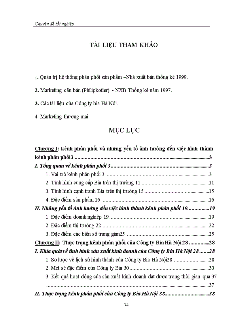 image for page Hoàn thiện hệ thống kênh phân phối nhằm duy trì và mở rộng thị trường tiêu thụ của Công ty bia Hà Nội