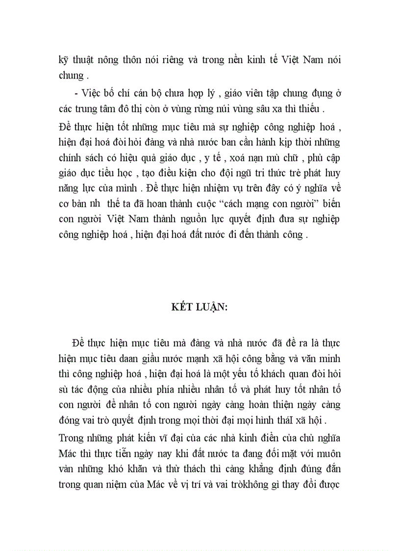 image for page Vai trò của con người trong quá trình công nghiệp hoá hiện đại hoá đất nước 1