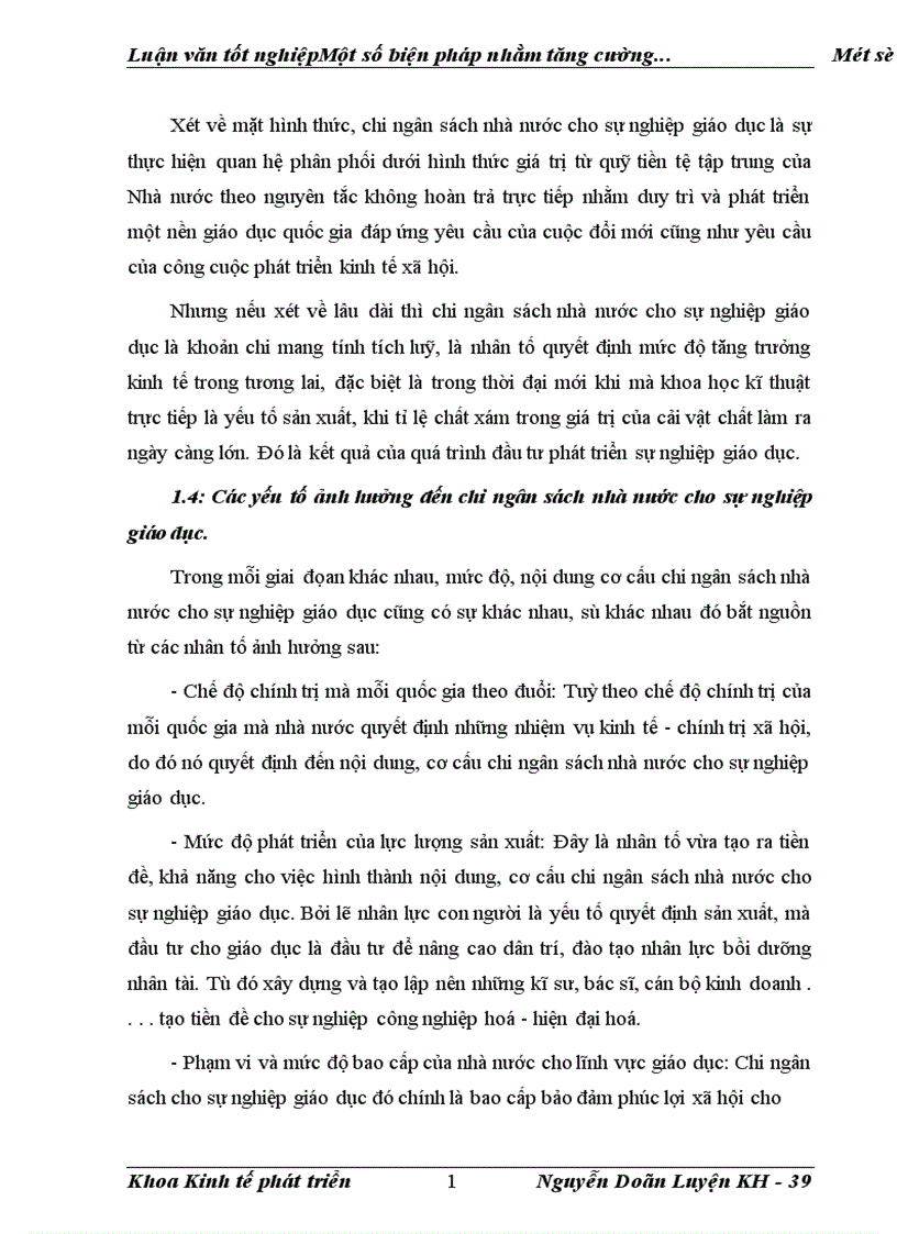 image for page Một số biện pháp nhằm tăng cường quản lí chi ngân sách nhà nước cho sự nghiệp giáo dục trên địa bàn thủ đô Hà nội đến năm 2005 1