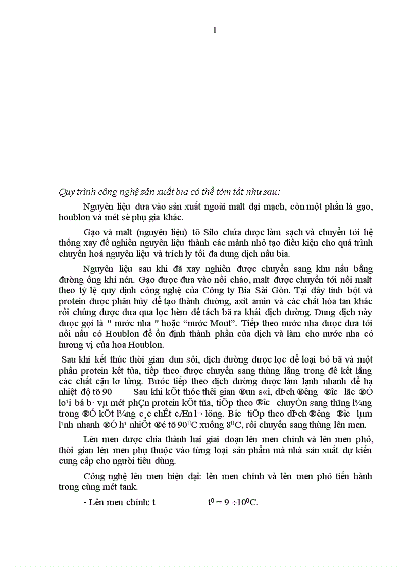 image for page Quản lý các dự án đầu tư trong ngành bia Việt Nam 1