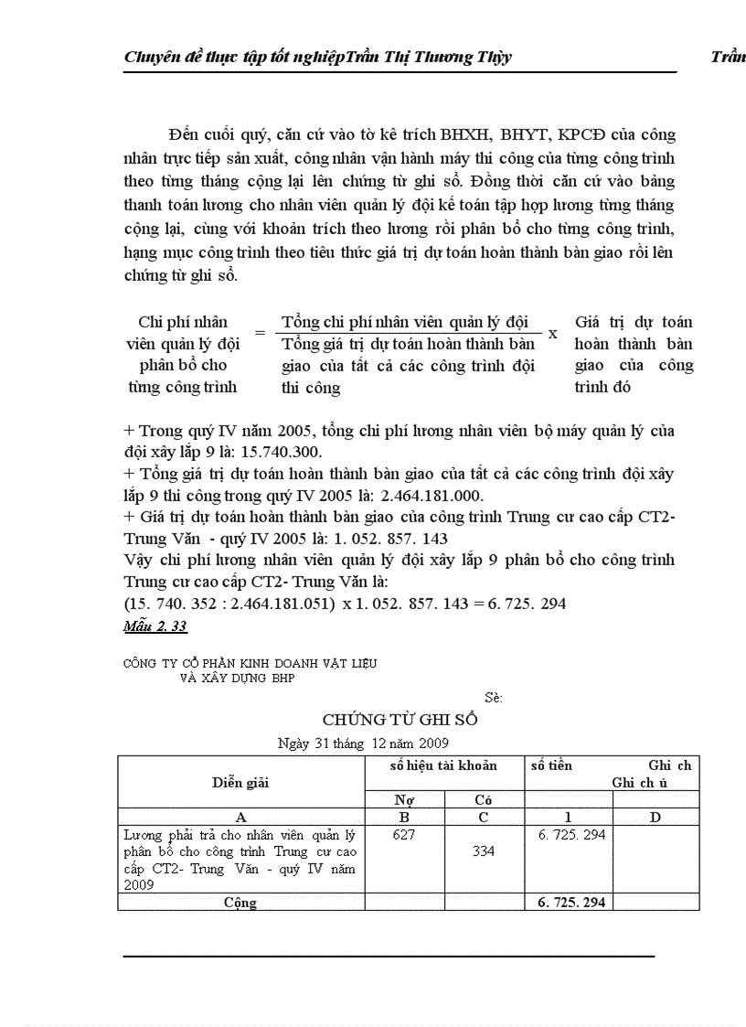 image for page Hoàn Thành cụng tác kế toán tập hợp chi phí và tính giá thành sản phẩm xây lắp tại Cônng ty Cổ phần Kinh doanh Vật liệu và Xây dựng BHP