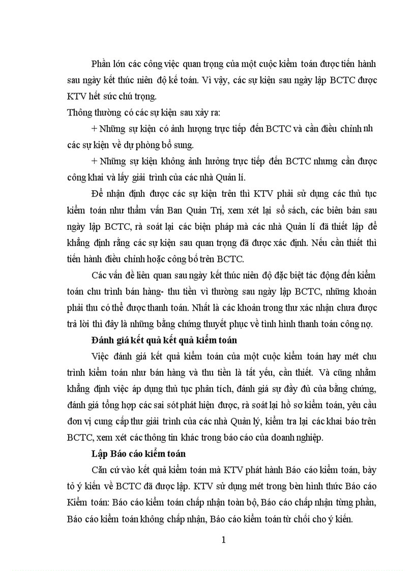 image for page Kiểm toán chu trình bán hàng thu tiền trong kiểm toán BCTC do Công ty Kiểm toán và Dịch vụ Tin học AISC thực hiện 1