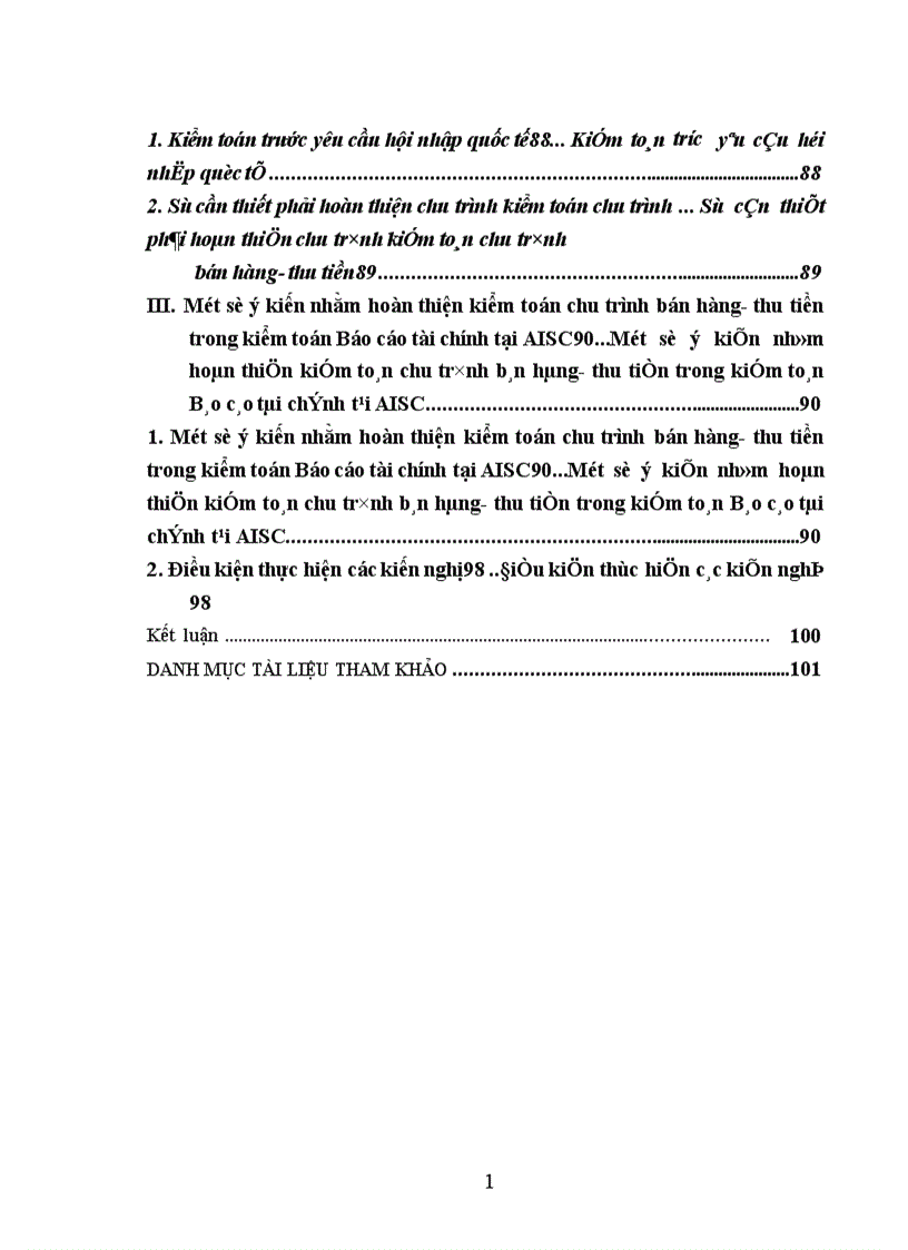 image for page Kiểm toán chu trình bán hàng thu tiền trong kiểm toán BCTC do Công ty Kiểm toán và Dịch vụ Tin học AISC thực hiện 1